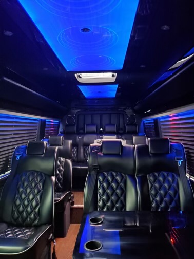 Executive Mercedes Sprinter Interior